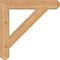 Ekena Millwork Traditional Craftsman Smooth Bracket, Western Red Cedar, 3 1/2"W x 24"D x 24"H BKT04X24X24TRA04SWR - alternate 4